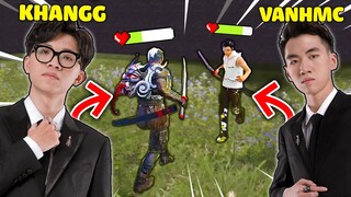 KHANGG Thử Thách Dùng Kiếm Đại Chiến VANHMC Trong Map Vượt Ải Zombie Free Fire