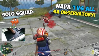 SOLO SQUAD: NAKARAMI SA OBSERVATORY! 15 KILLS (ROS GAMEPLAY)