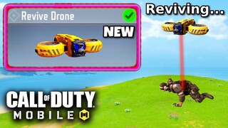 FIRST TIME using REVIVE DRONE CLASS in COD MOBILE 🤯 (NEW BATTLE ROYALE CLASS)