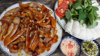 DA ĐẦU HEO KHÌA bánh hỏi - Bin Đen Miền Tây # 343