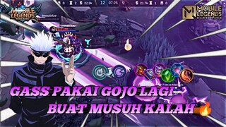 GAS HAJAR MUSUH PAKAI GOJO🔥 || GAMEPLAY XAVIER - MLBB