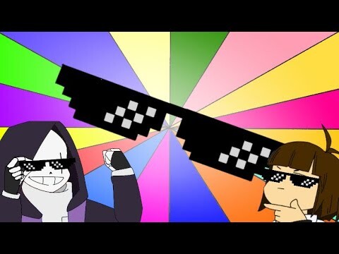 Sunglasses (epictale) Undertale AU fananimation. (Flipaclip)