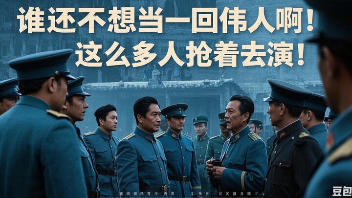 Ai mà chẳng muốn một lần được hóa thân thành vĩ nhân chứ! Thảo nào lắm người tranh nhau đóng vai này