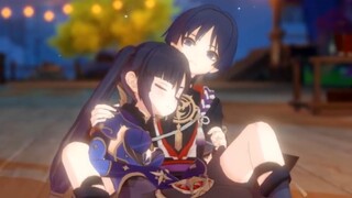 【Genshin Impact/Scaramouche/Mona】 ليلة مونا السكرانة (Mona's drunken night)