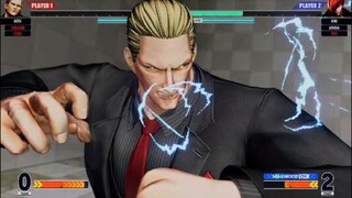 KOF15　ギース　狙いすました羅生門　羅生門の威力高すぎる…