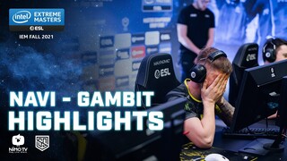 [HIGHLIGHTS] BÙNG NỔ CUỘC CHIẾN CỦA DŨNG SỸ GAMBIT VÀ RỒNG VÀNG NAVI | IEM FALL 2021 CIS