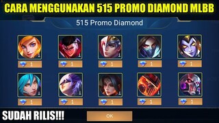 SUDAH RILIS!!! CARA MENGGUNAKAN 515 PROMO DIAMOND UNTUK BELI SKIN EPIC 1 DIAMOND