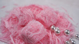 [Food]Pink Dragon Beard Candy finer than hair strands