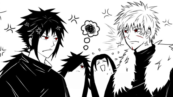 [Fanart] [Naruto] Uchiha Izuna and Senju Tobirama, a stupid fanart