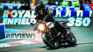 2022 Royal Enfield Hunter 350 Review | Bangkok rush hour on the new Hunter 350