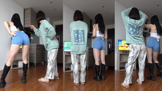 Tập thể dục sau bữa tối với anh họ tôi, Ngày 1