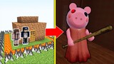 PIGGY Tấn Công Nhà Được Bảo Vệ Bởi bqThanh Và Ốc Trong Minecraft