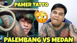 BOCAH PALEMBANG INI PAMER TATTO KE GOGO SINAGA ‼️ - PRANK OME TV