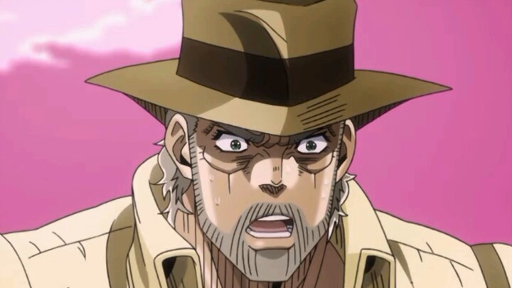 The grumpy old brother Jotaro