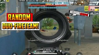 ROS:RANDOM DUO-FIRETEAM"KINUYOG KAMI ANG HIRAP"!!