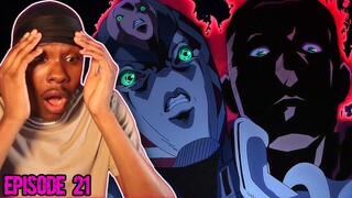 King Crimson Is Invincible!? - JoJo's Bizarre Adventure Part 5 Episode 21 - Reaction!!