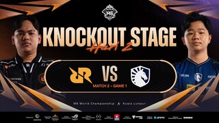 [ID] M6 Knockout Stage Hari 2 | RRQ HOSHI VS TEAM LIQUID ID | Game 1