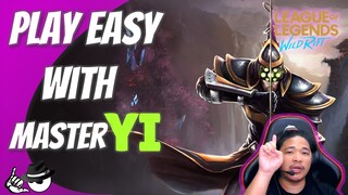 How to Play MASTER YI - League of Legends Wild Rift