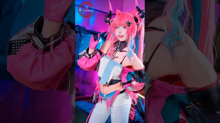 Yvonne So Kawai Dragon ❤️ Arknights Endfield Cosplay #shorts
