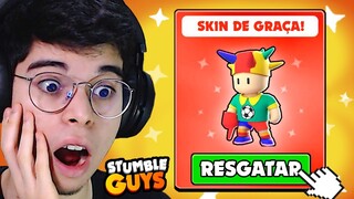 SKIN DA COPA DO MUNDO LIBERADA PARA TODOS NO STUMBLE GUYS!