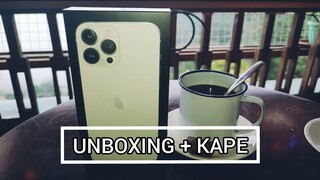 iPHONE 13 PRO MAX (256GB) UNBOXING + COFFEE TIME SA BAGUIO CITY!