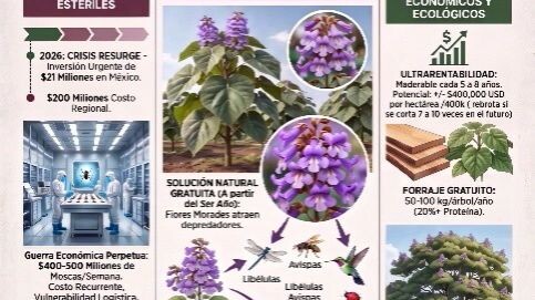 soluciones vs gusano barrenador con paulownia kiris #526143022511 #kiris.org