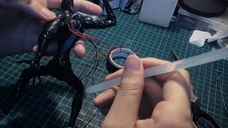 Self-made [Hundred Ghosts of China] model series: The crazy ghost lives with a sword and dies with a