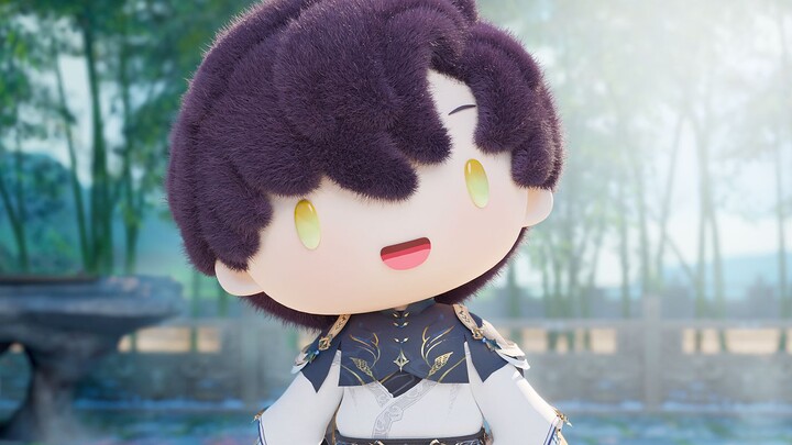Li Shen, but plush fufu version [Love and Deep Space]