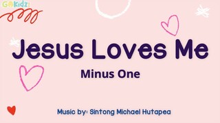 Jesus Loves Me Minus One with Lyrics | Instrumental