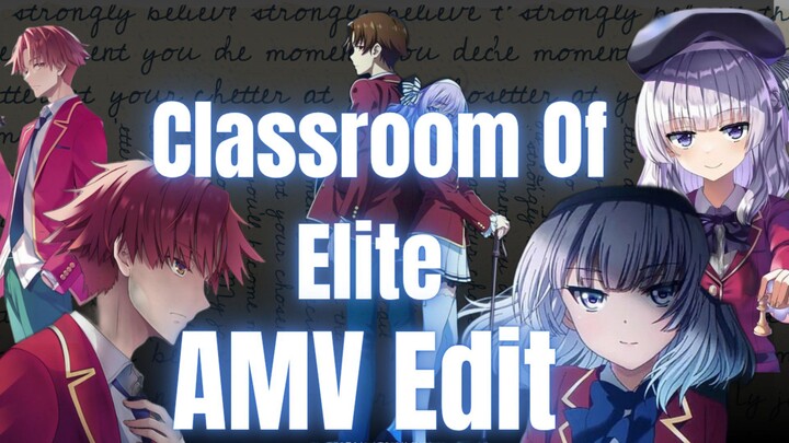 Ayanokoji x Sakayanagi | Classroom of the Elite S3 AMV