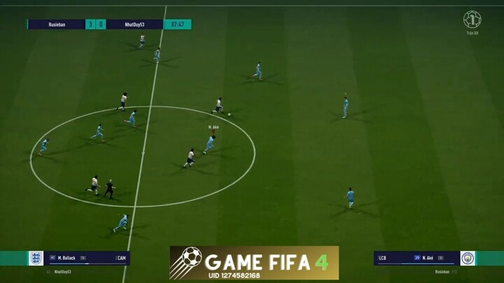 Nathan Aké 20UCL _ Nhanh khỏe khó vặn sườn đua tốc rất ghê AI khôn nữa _ FIFA #Game