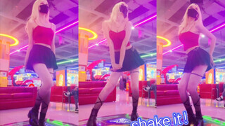 Lắc lắc nóng bỏng, tất đen chuyển sắc Q~play~ dance