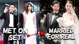 17 K-Drama Couples Who Met On Set & Fell MADLY IN LOVE ( + 2024 Weddings!)