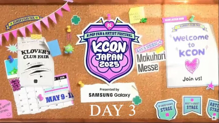 KCON JAPAN 2025 'Day 3' [2025.05.11]