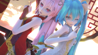 【MMD】愛Dee - TDA China Dress ลูก้า X Miku Canary HD 1080p