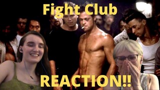 "Fight Club" REACTION!! This movie wasn't what we expected...