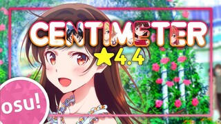 [osu!] ★4.4 Kanojo Okarishimasu/Rent A Girlfriend OP | Centimeter - the peggies [Replay]