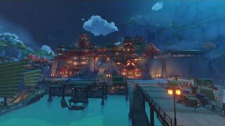 Genshin Impact - Liyue Harbor All Evening/Night OST