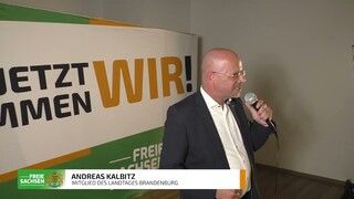 Auftakt zur Kommunalwahl: Andreas Kalbitz (MdL) zu Gast bei den FREIEN SACHSEN!