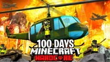 100 Days in a Nuclear Wasteland in Hardcore Minecraft...