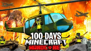 100 Days in a Nuclear Wasteland in Hardcore Minecraft...