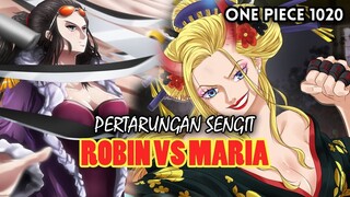 OP 1020 !! SENGITNYA DUEL ROBIN VS BLACK MARIA | RAHASIA SENJATA BLACK MARIA ( ONE PIECE)