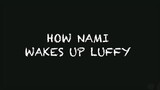 Pt.21 Funny moment nami wakes up luffy.