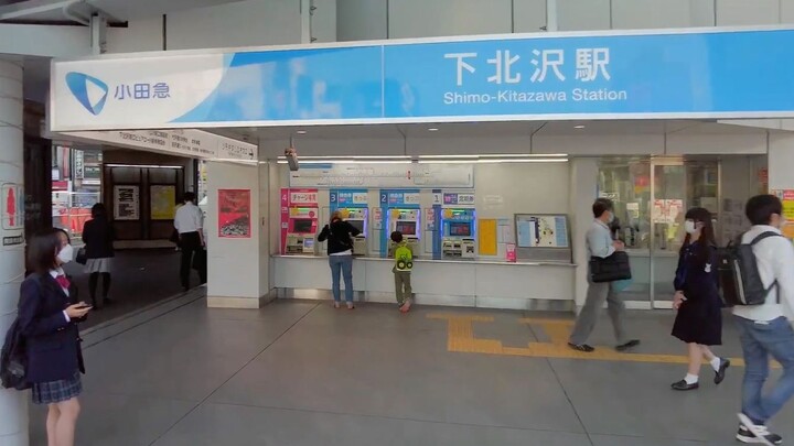 到达东京下北泽，太美丽了