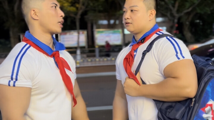 初中生放学的日常