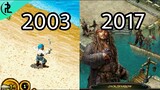 Pirates Of The Caribbean Game Evolution [2003-2017]