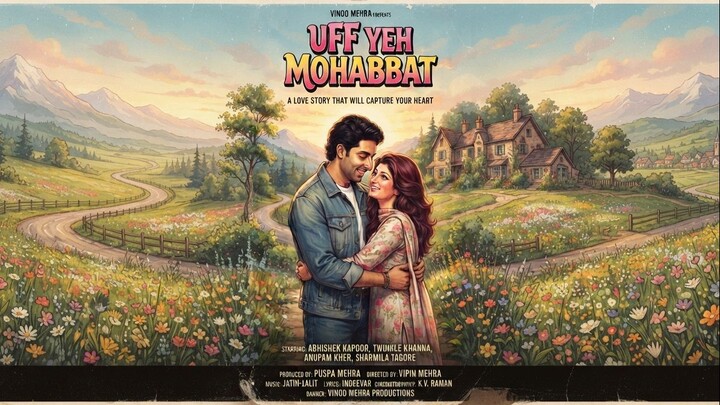 UFF YEH MOHABBAT TWINKLE KHANNA  ABHISHEK KAPOOR HINDI MOvie