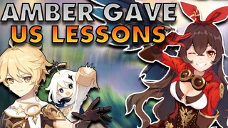 AMBER taught me how to FLY! | Genshin Impact Story Quests