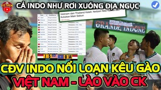 Triệu CĐV Indonesia Như Rơi Xuống Địa Ngục Kêu Gào Vì Việt Nam Lào Vào Chung Kết U17 Châu Á