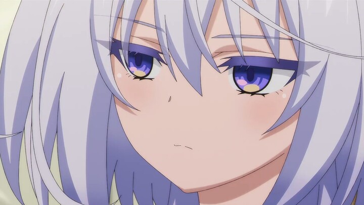 Upon learning that the male lead fancies her chubby thighs, the white-haired wife wears a look of ut